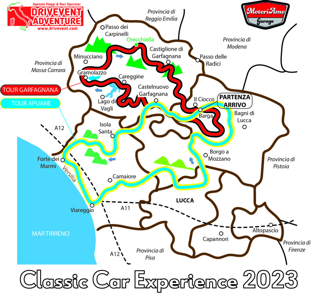 Classic Car Experience Maps